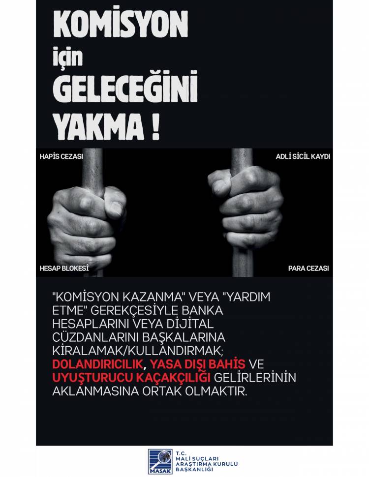 Suça Ortak Olmayın: Hesap Kullandırma Hakkında Önemli Uyarı